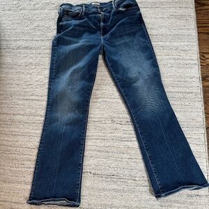 Mother Outsider Ankle Jeans